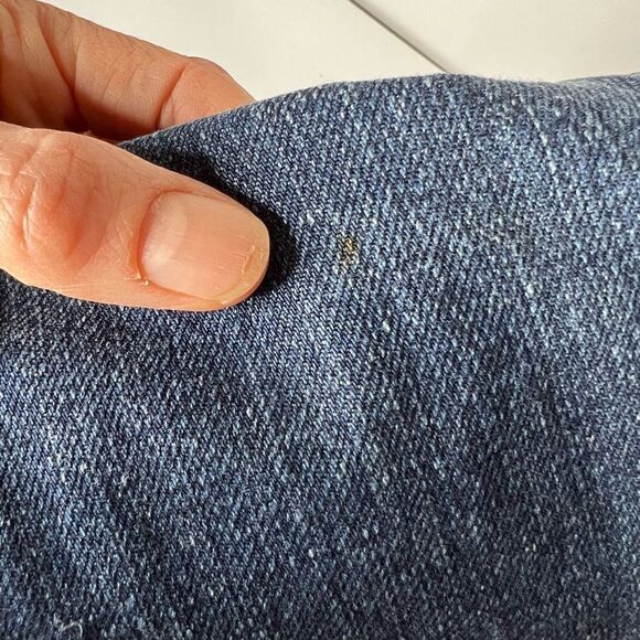 Carhartt Men's Dark Blue Loose Straight Leg Jeans Size 38 - Picture 6 of 7